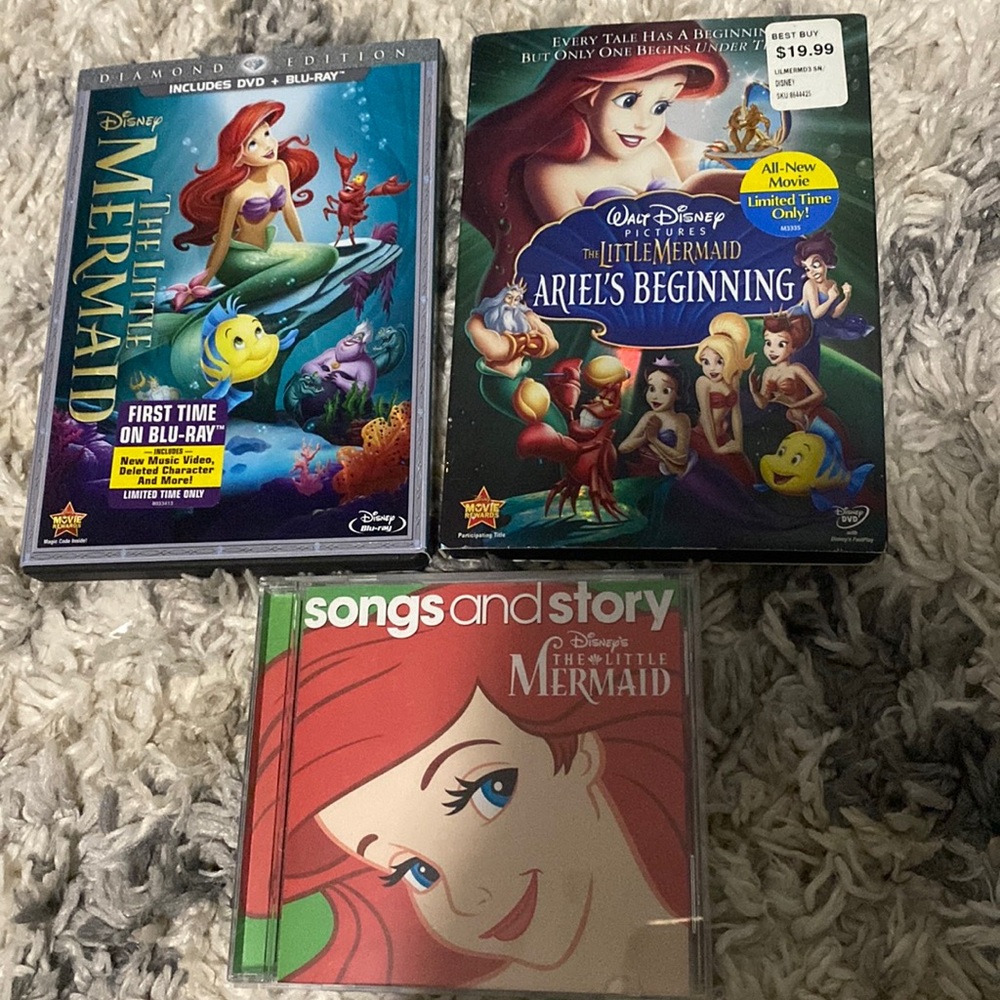 the little mermaid bundle